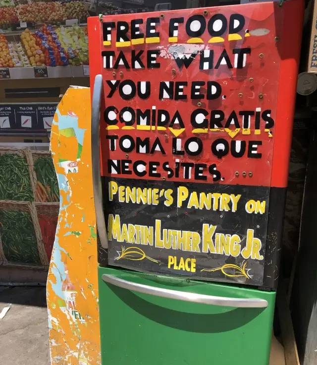 Picture of the fridge