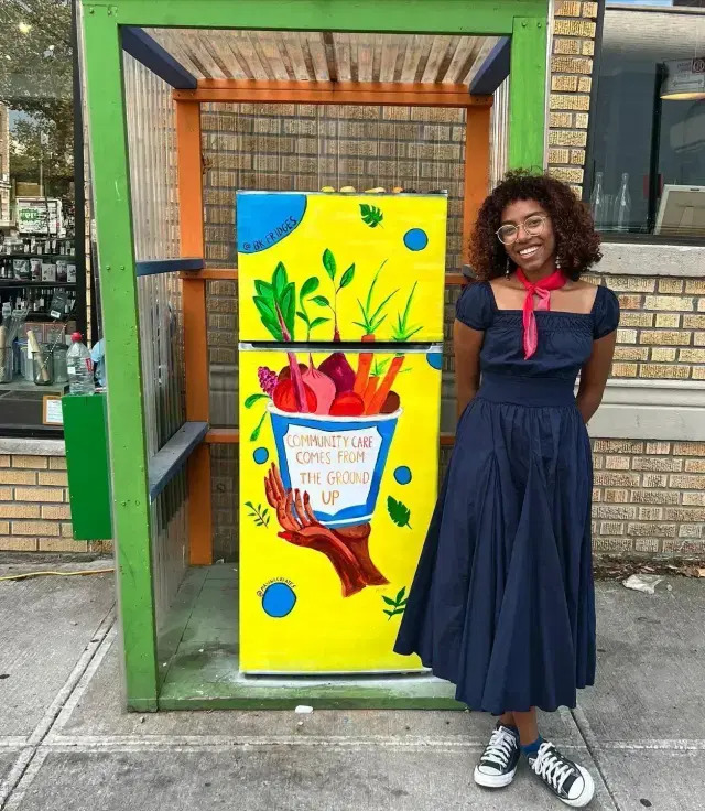 Picture of the fridge