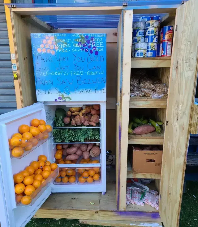 Picture of the fridge